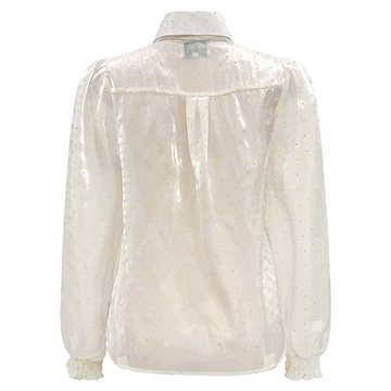 Liberté - Elina Ls Blouse - White Diamond